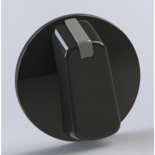 Universal Knob 55mm Black 4PKT Includes decal set