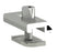 PV-ezRack Rail Clamp for T-Rail, with Diamond Module