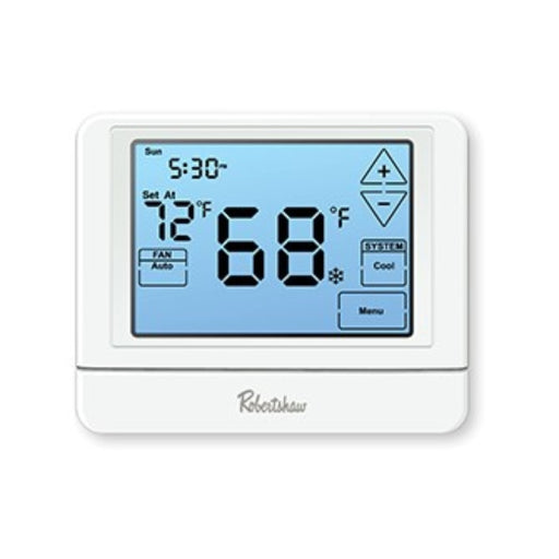 Thermostat, Programmable, 7-Day, 5-1-1, NP, Touchscreen, 3H/2C