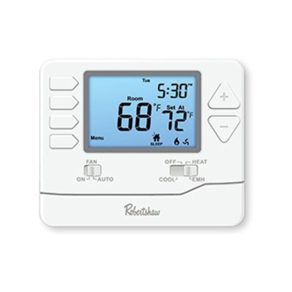 Thermostat, Programmable, 7-Day, 5-1-1, NP, EmH setting, 2H/1C