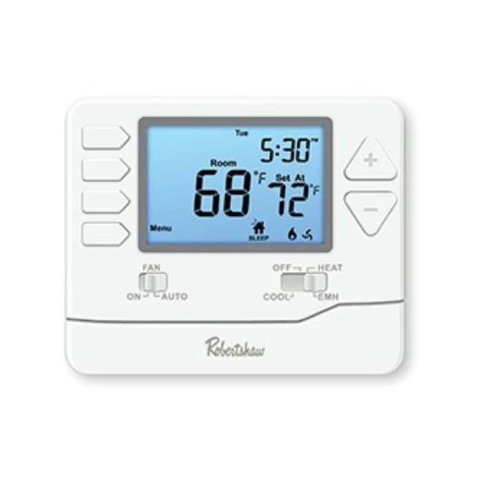 Thermostat, Non-Programmable 2H/1C; EmH setting