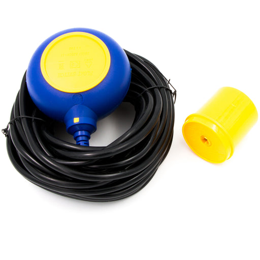 Round Float Switch with Weight & 10m PVC Lead